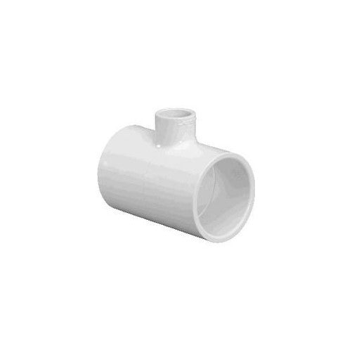 Charlotte Pipe Reducing Tee Sch 40 Pvc 4 " X 4 " X 2 " White
