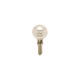 Hy-Ko Key Blank Cylinder For Wright Single Sided Nkl Platd Brs Polybg