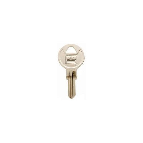 Hy-Ko Key Blank Cylinder For Wright Single Sided Nkl Platd Brs Polybg