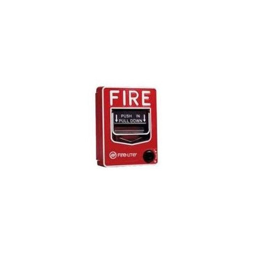 Fire-Lite BG-12L Dual Action Pull Station w/ Key Lock