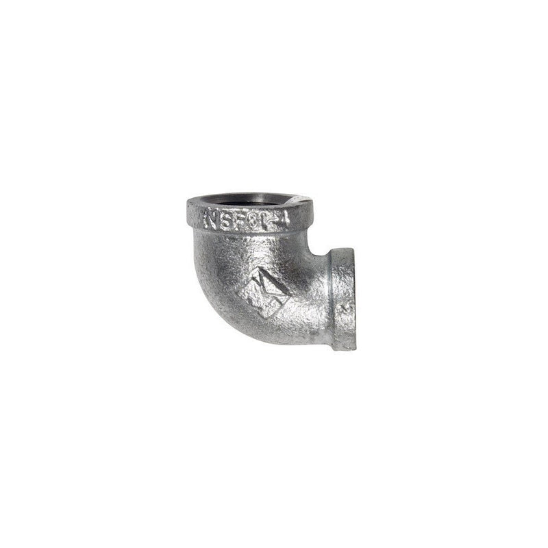 Southland 510-154HN 1" X 3/4" Galvanized 90º Reducing Elbows