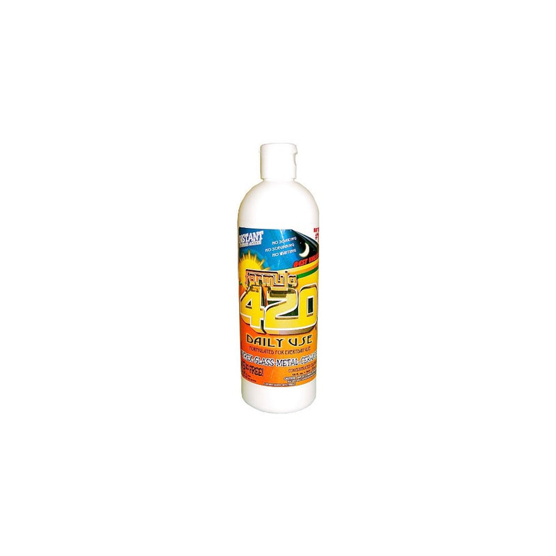 Formula 420 Bling Daily Use Concentrated 16oz. Makes 32oz. Glass, Pyrex, Metal and Ceramic Cleaner