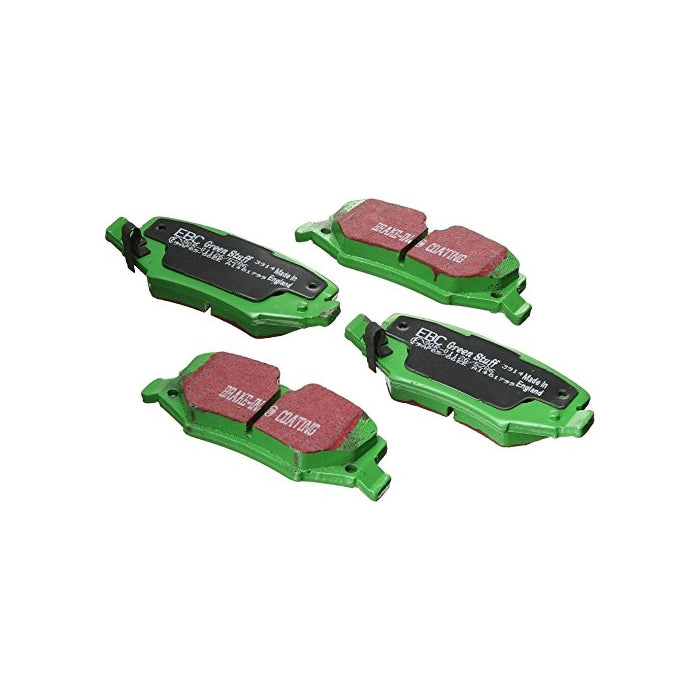 EBC Brakes DP61799 6000 Series Greenstuff Truck and SUV Rear Brake Pad