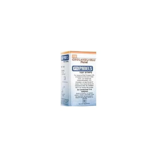 CardioRisk Panel TOTALHDLGLU Cardio Chek Test Strips (15 strips); PTS Panels #2412 for Cholesterol