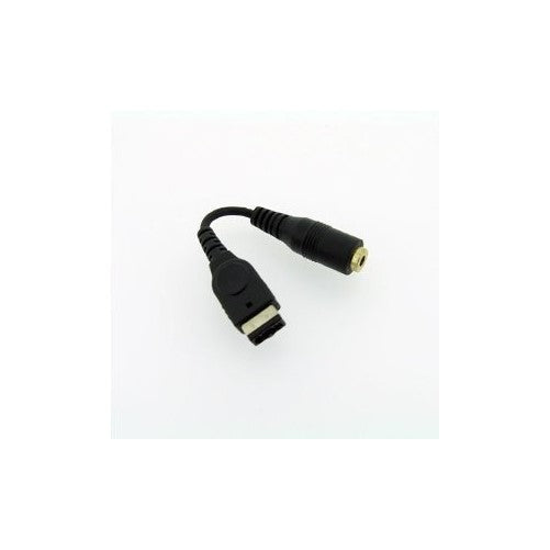 GBA SP Gameboy Game boy Advance SP Earphone Adapter Black (allows you to use your standard earphone on GBA SP)