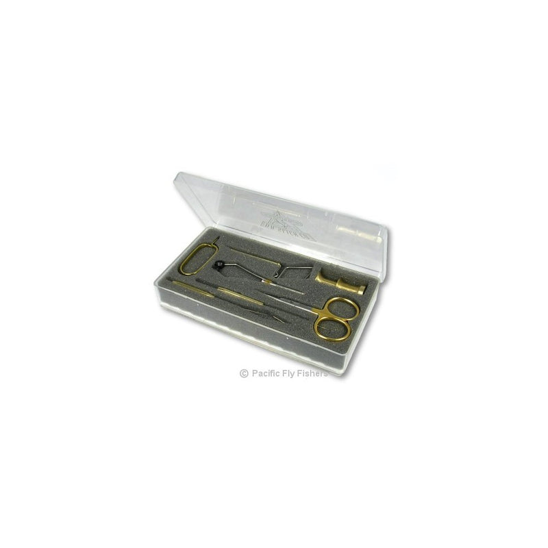 Dr Slick Fly Tying Tools Gift Set with Fly Box Combo.