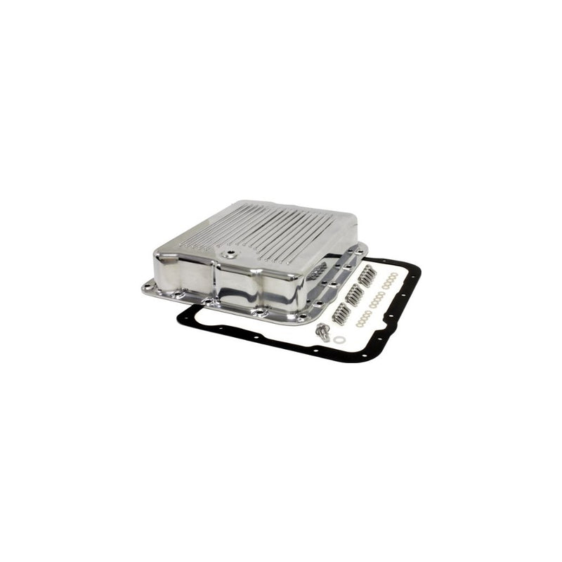 Chevy/GM 700R4-4L60E-4L65E Aluminum Transmission Pan Kit - Polished