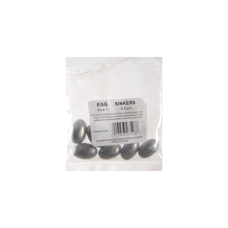 South Bend Egg Sinkers, 1-Ounce