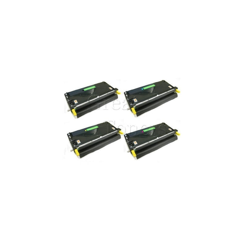 GTS  4 Pack of Replacement Toner Cartridges Set for Dell 3130cn