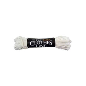 50ft Cotton Braided Clothes Line Rope (3/16-inch) Cotton Rope