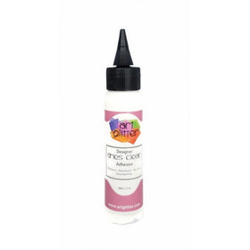 Art Institute Glitter DDCA Designer Dries Clear Adhesive, 2-Ounce