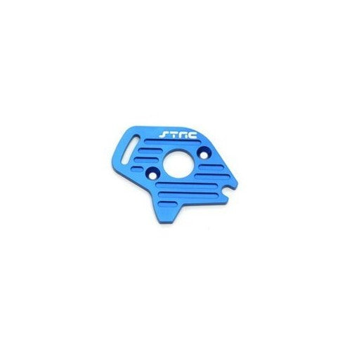 ST Racing Concepts ST6890B Aluminum Heatsink Finned Motor Plate for Slash 4 x 4, Blue