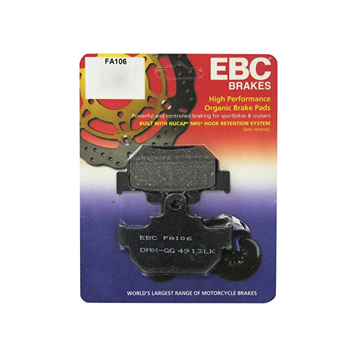 EBC Brakes FA106 Disc Brake Pad Set