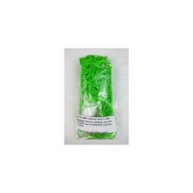 Twistz Bandz Latex Free Rubber Band Refill  C-clips - Lime Green