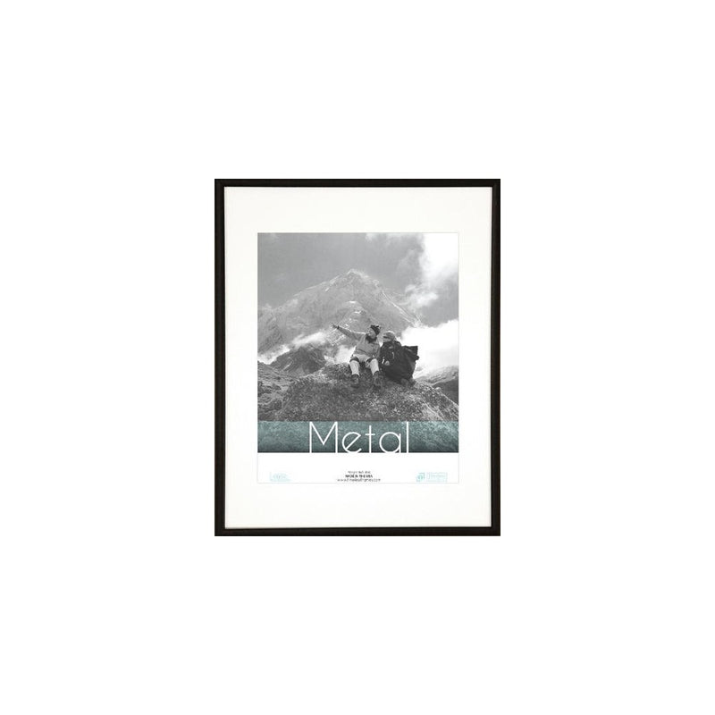 Timeless Frames Metal Portrait Frame, Black, 12" x 16"
