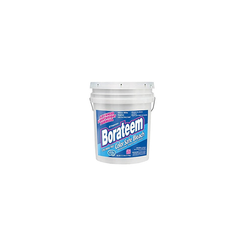 Dial 871882 Borateem Non-Chlorine Color Safe Bleach,17.5 lb Pail, 424 Loads