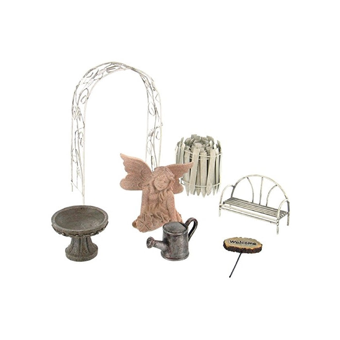 Echo Valley 6240 Fairy Garden Starter Accessory Kit