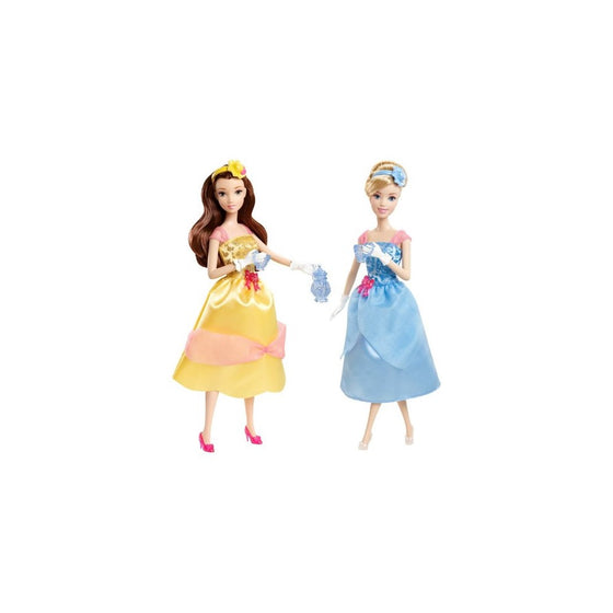 Disney Princess Tea Time Belle and Cinderella Doll Giftset