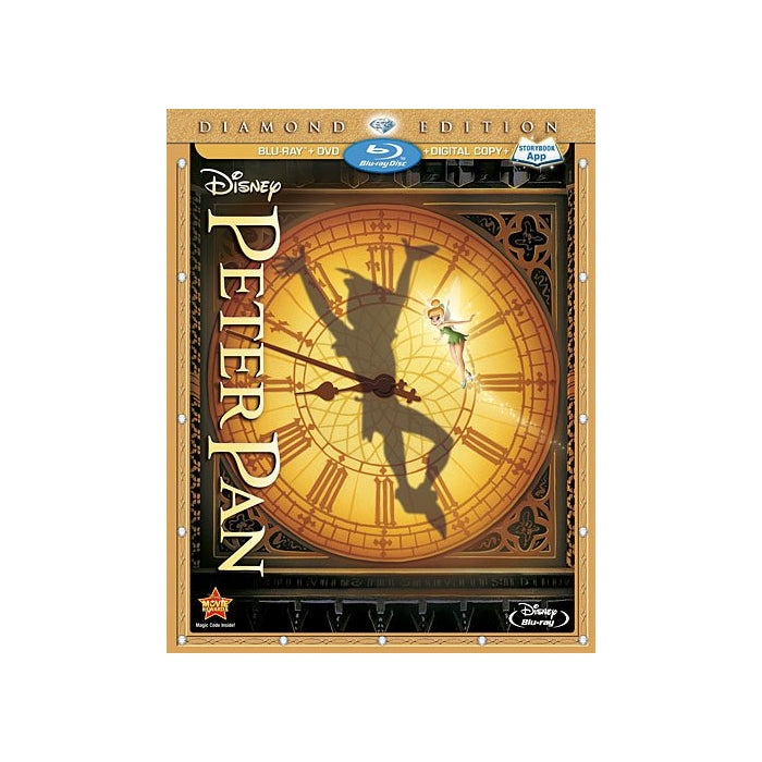 Peter Pan (Three-Disc Diamond Edition: Blu-ray/DVD Digital Copy Storybook App)