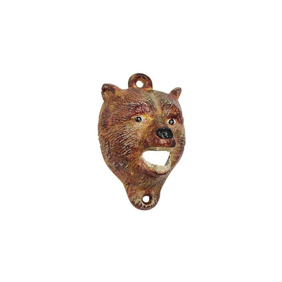 Design Toscano Brown Bear of the Forest Bottle Opener (Set of 2)