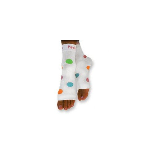 Pedi Sox Multi Color Polka Dot 1 pair