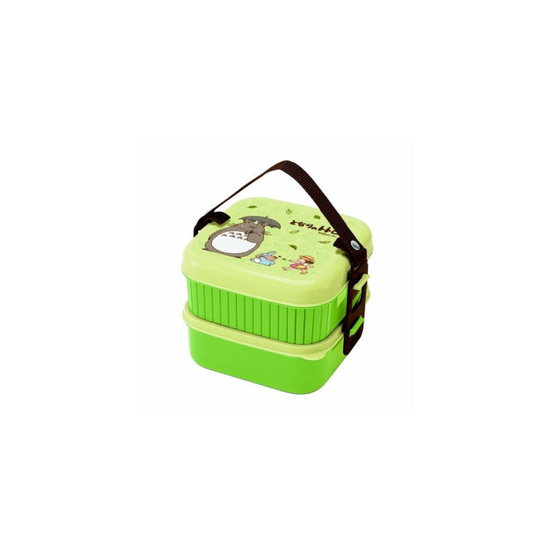 Totoro Bento Studio Ghibli Totoro Design 2-Tier Bento Lunch Box, 620 mL Plus 630 mL
