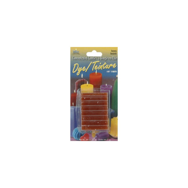 Yaley Concentrated Candle Dye Blocks, 0.75-Ounce, Ivory