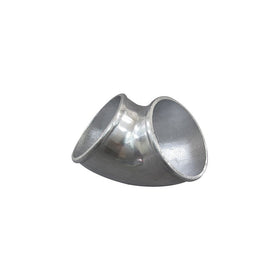4 Inch Cast Aluminum 90 Degree Elbow Pipe Tube Turbo Polished