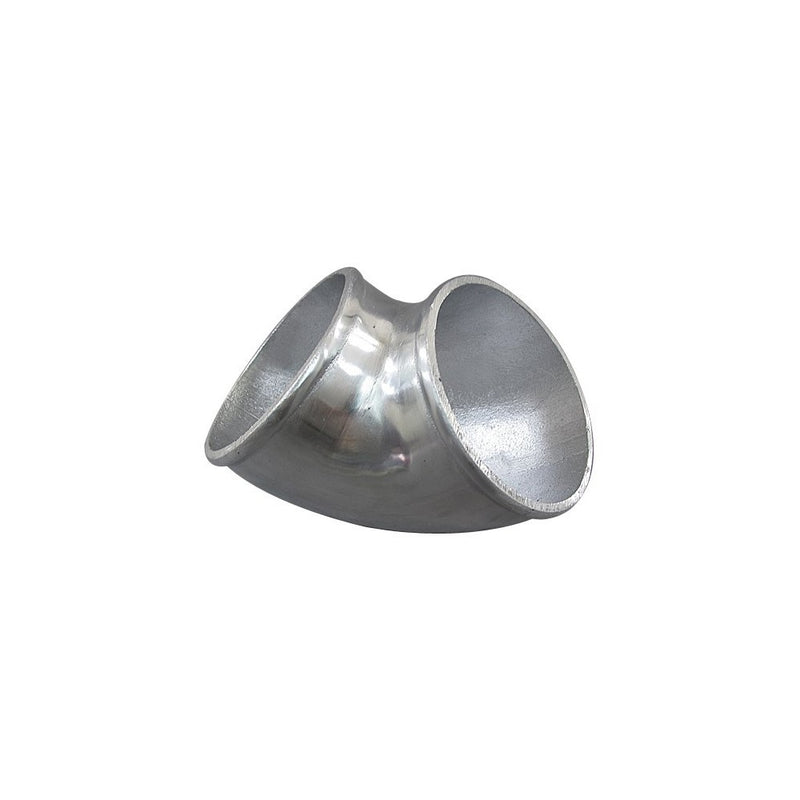 4 Inch Cast Aluminum 90 Degree Elbow Pipe Tube Turbo Polished