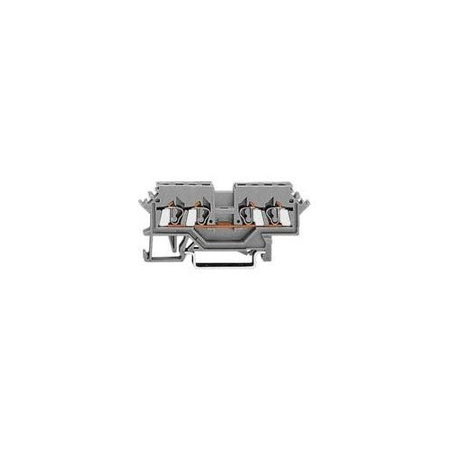 WAGO 280-621 TERMINAL BLOCK, DIN RAIL, 4POS, 28-12AWG (1 piece)