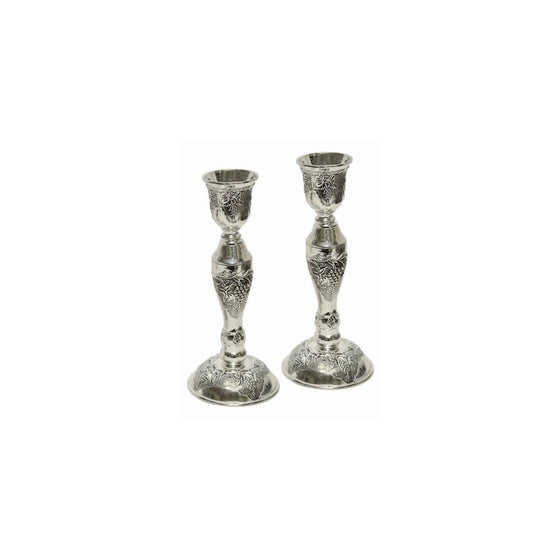 Majestic Giftware CS207N Candle Sticks, 6.75-Inch, Nickel Plated