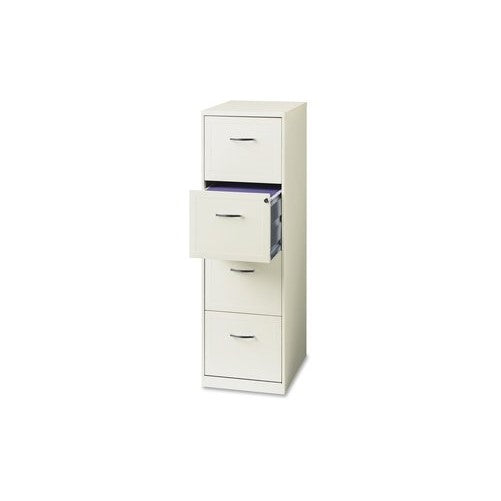 Hirsh 4-Drawer Steel File Cabinet, Baked Enamel