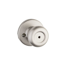 Kwikset 93001-782 Tylo Privacy Bed/Bath Knob in Satin Nickel