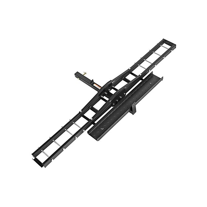 Direct Aftermarket Steel Motorcycle Scooter Dirt Bike Rack Carrier Hauler Hitch Mount Rack Ramp Anti Tilt Anti Wobble