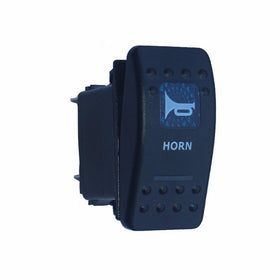 E Support Car Bar 12v 20a Blue LED Horn Light Push Button Toggle Switch 5pin Momentary on Off