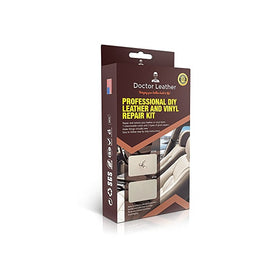 Doctor Leather | The Most Complete 25 Piece Professional Leather and Vinyl Repair and Restoration Kit | No Heat Required Fast Drying| For Couches, Car Seats, Sofas, Handbags and More!