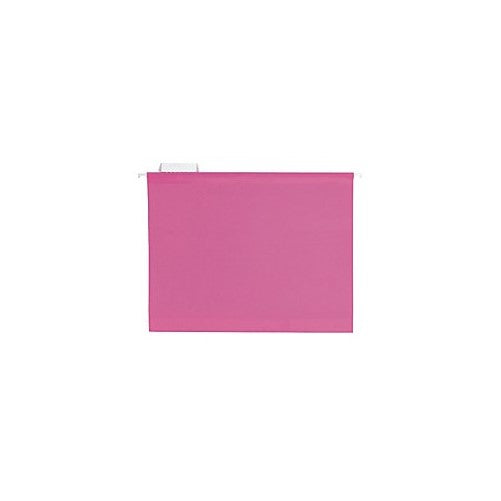 Pendaflex Reinforced Hanging File Folders, Letter Size, Pink, 1/5 Cut, 25/BX (4152 1/5 PIN)