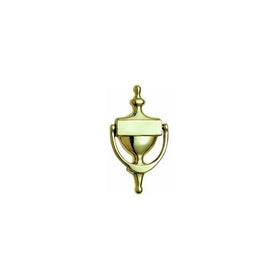 National Hardware N197-939 V1914 Door Knocker in Solid Brass