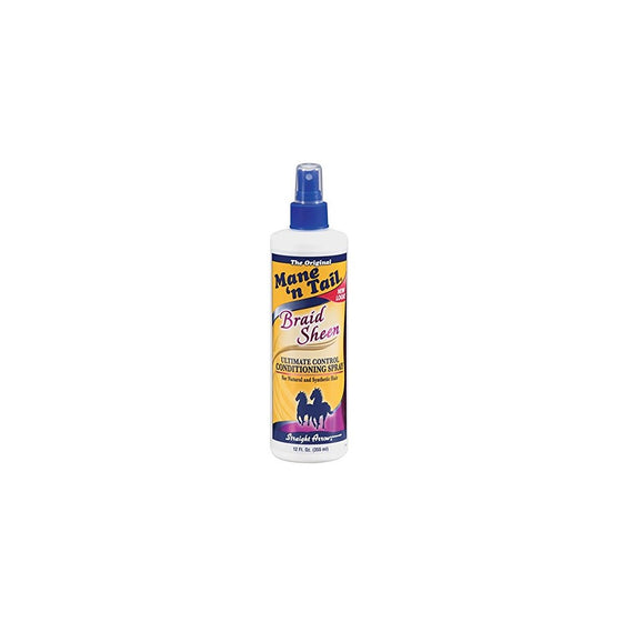 Mane N Tail Braid Sheen Spray, 12 Ounce