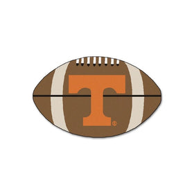 FANMATS NCAA University of Tennessee Volunteers Nylon Face Football Rug
