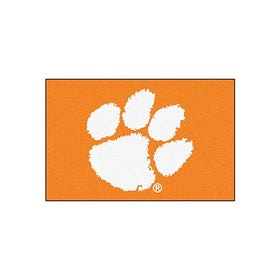 FANMATS NCAA Clemson University Tigers Nylon Face Starter Rug