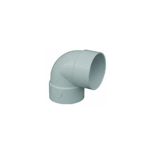 GENOVA PRODUCTS 40740 4" Short Turn Sewer and Drain 90 Degree Elbow