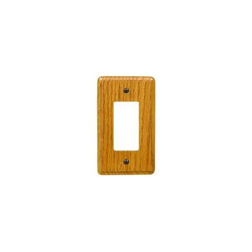 Jackson Deerfield 917L Contemporary Light Oak Rocker/GFI Wall Plate