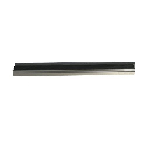 M-D Building Products 49004 3-3/4-by-3/4-by-36-Inch Deluxe Low Threshold with Vinyl Seal, Satin Nickel Finish