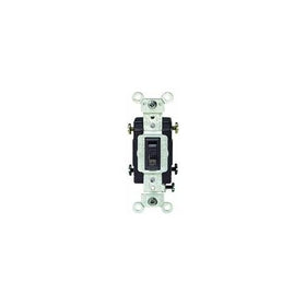 Leviton Toggle Switch Double Pole 20 Amp Brown Csa Boxed