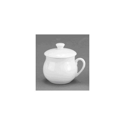 Hic Nt335 Porcelain Pot De Creme, White, 4 Oz.