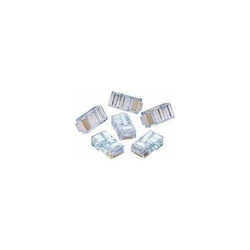 Leviton 47613-EZR EZ-RJ45 Cat 5e Plug, 10-Pack