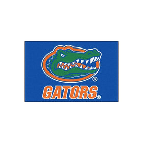 FANMATS NCAA University of Florida Gators Nylon Face Starter Rug