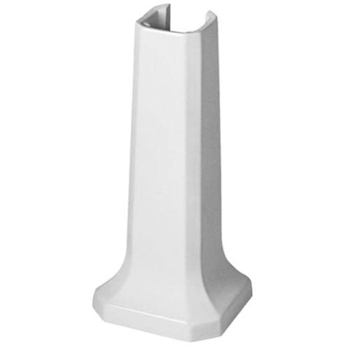 Duravit 0857910000 1930 Series Sink Pedestal, White Finish