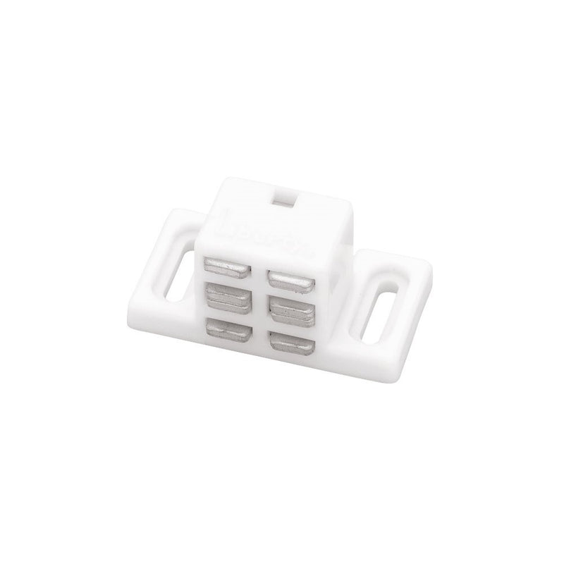 Liberty C080X8C-W-P Hirise Heavy Duty Double Magnet Catch